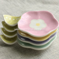 Unique Dinnerware Porcelain Flower Shaped Ceramic Chopstick Rest